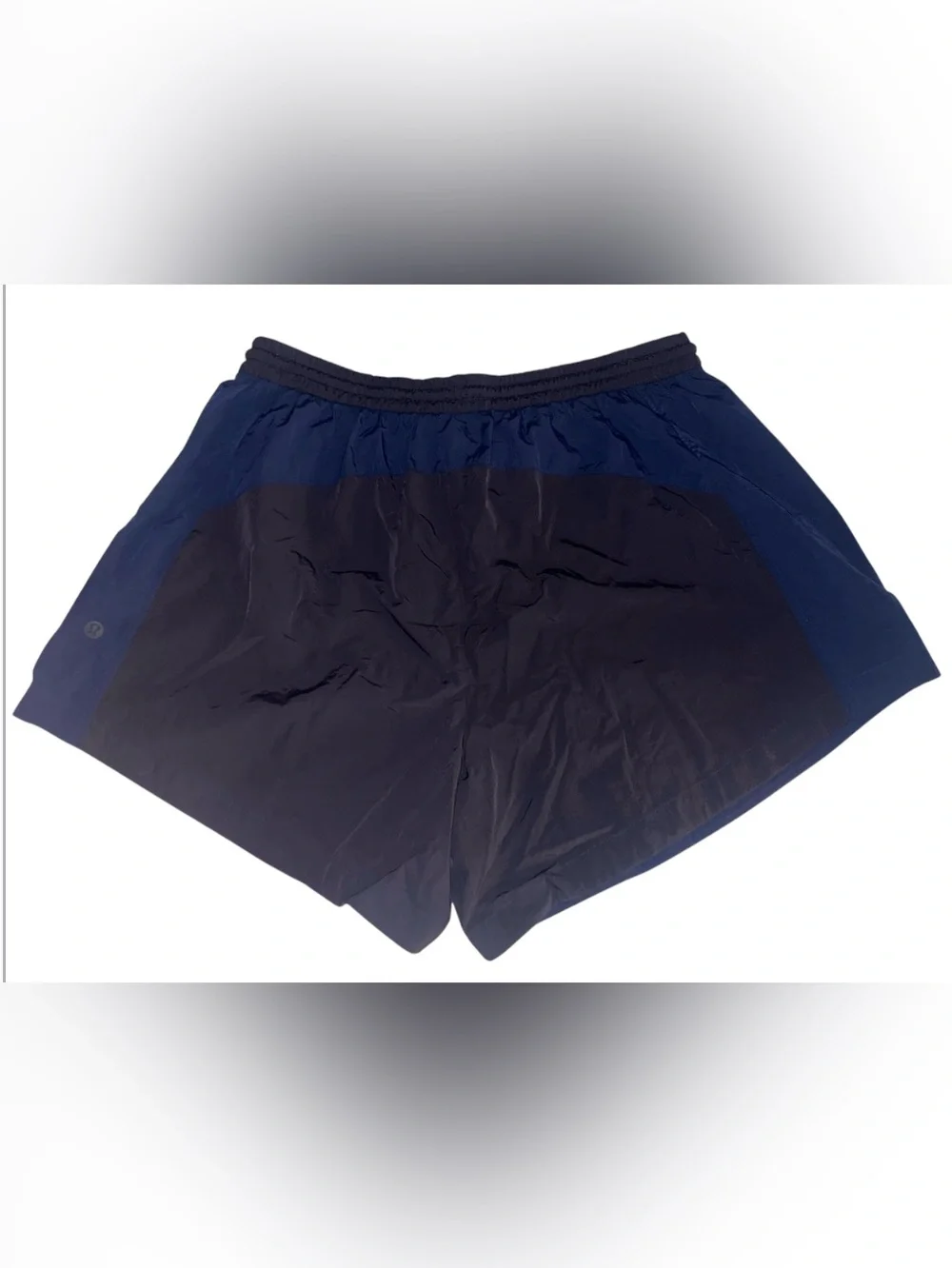 NWT LULULEMON Evergreen True Navy Black Water Repellent Windproof Shorts Large